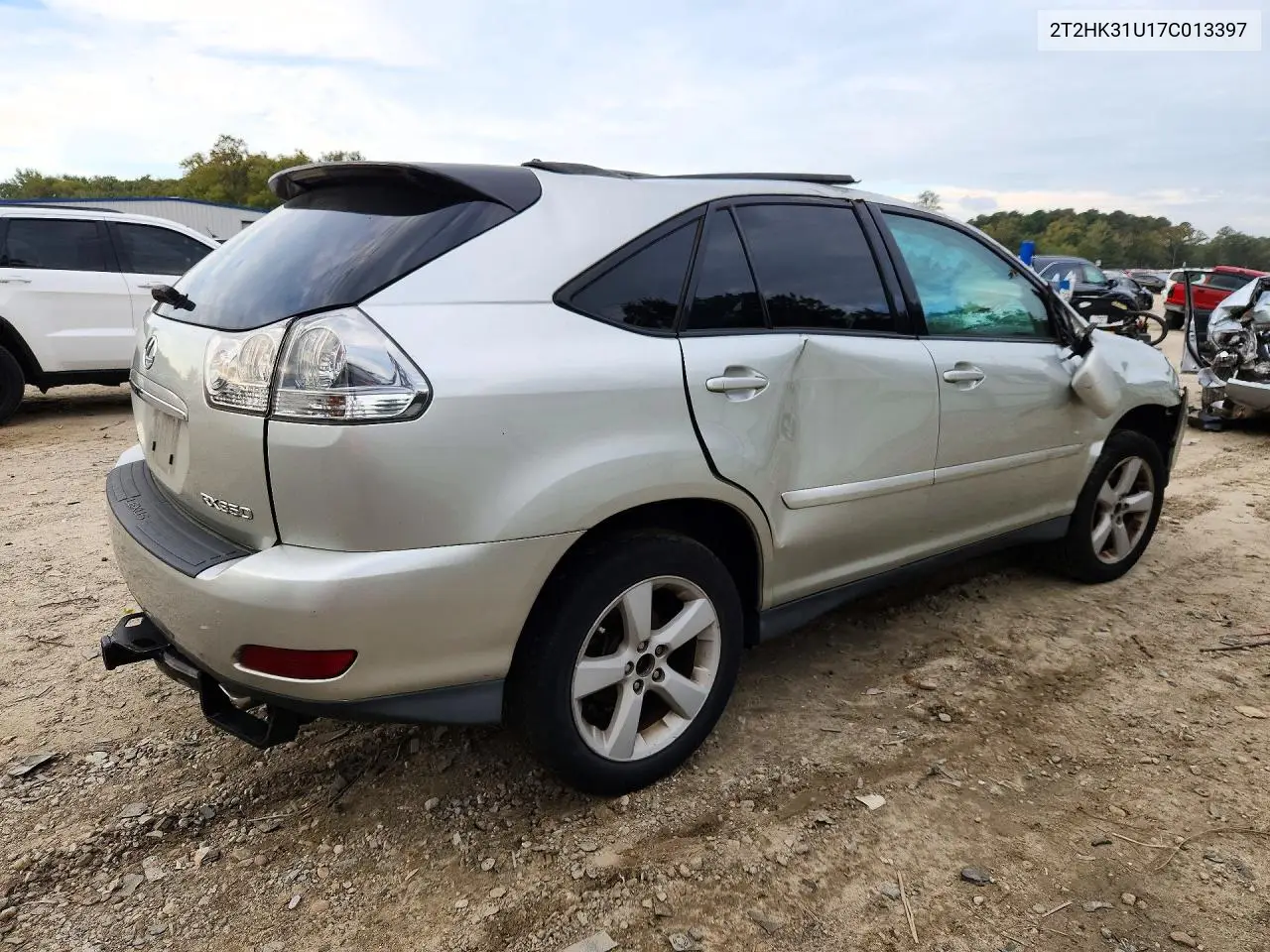 2007 LEXUS RX VIN 2T2HK31U17C013397 — фото 3