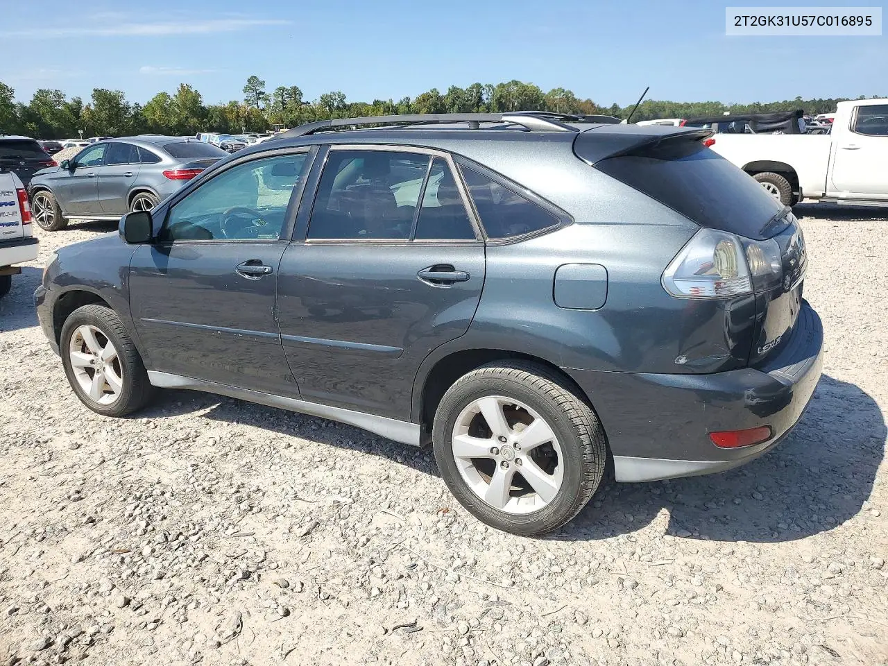 2007 LEXUS RX VIN 2T2GK31U57C016895 — фото 2