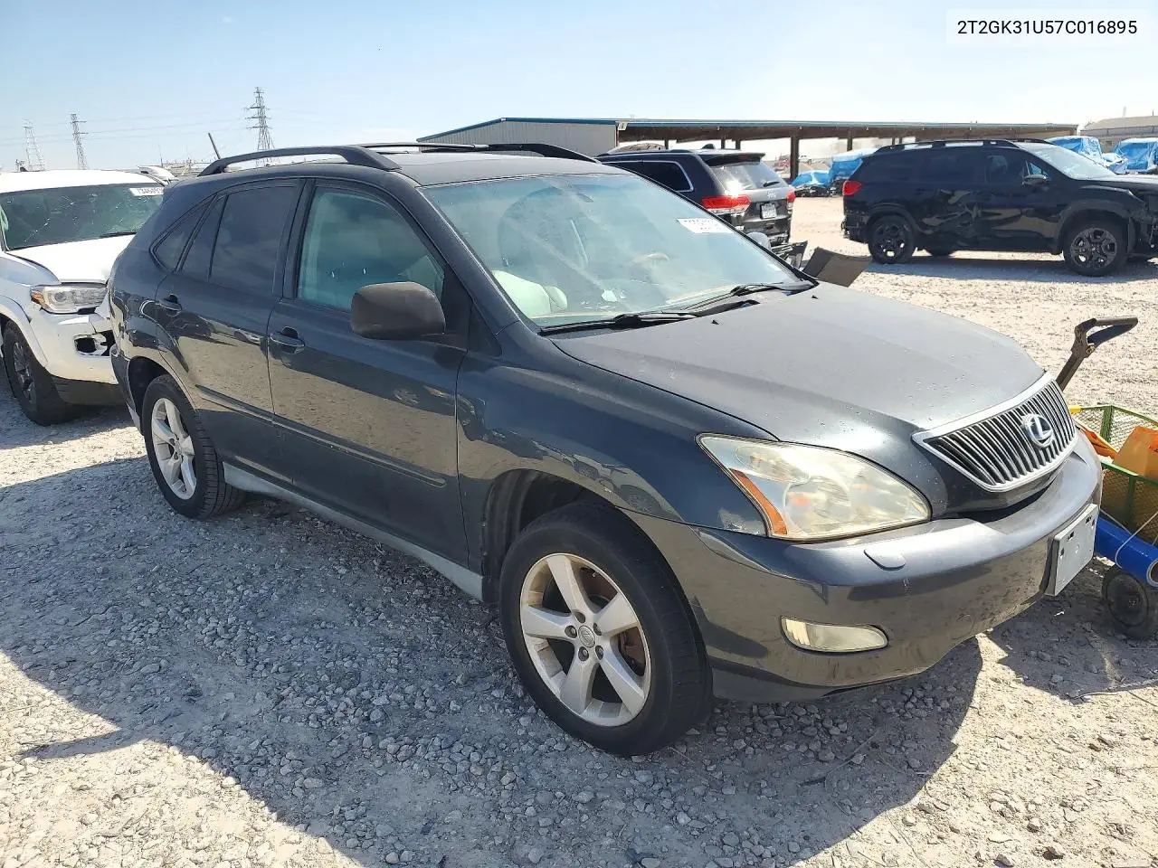 2007 LEXUS RX VIN 2T2GK31U57C016895 — фото 4