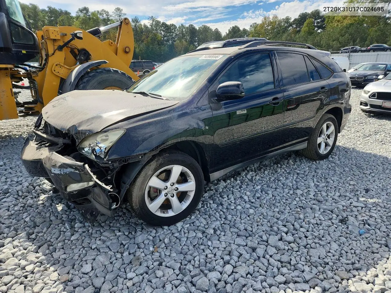 LEXUS RX 2007, VIN 2T2GK31U17C024685
