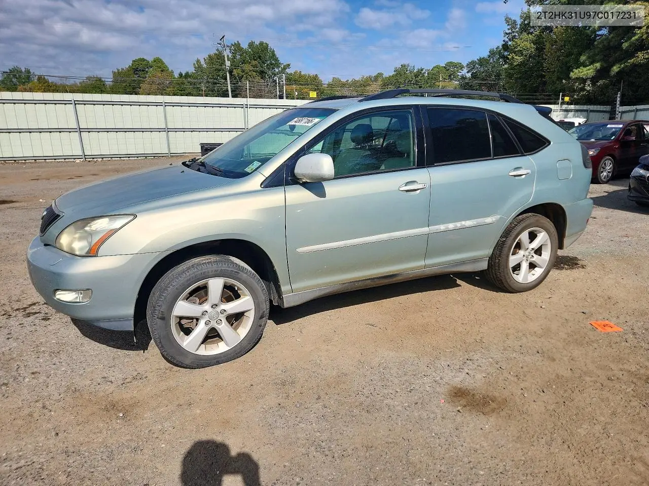 LEXUS RX 2007, VIN 2T2HK31U97C017231