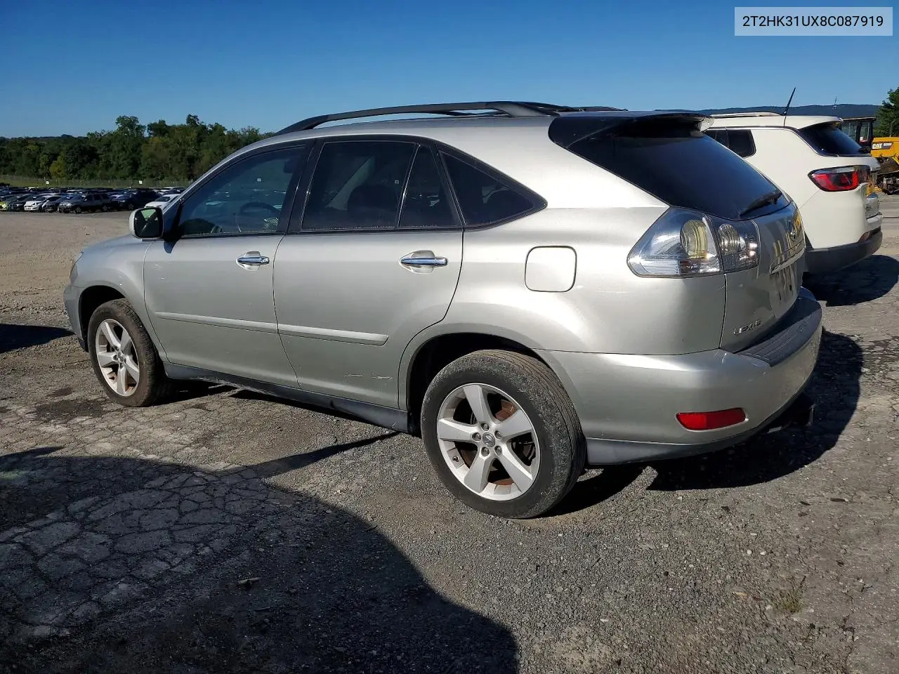 2008 LEXUS RX VIN 2T2HK31UX8C087919 — фото 2