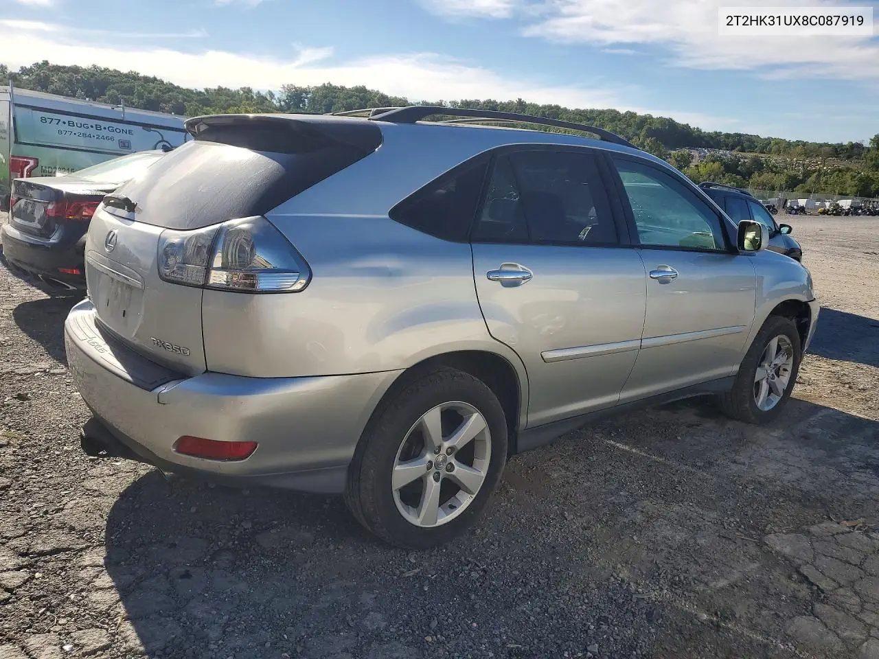 2008 LEXUS RX VIN 2T2HK31UX8C087919 — фото 3