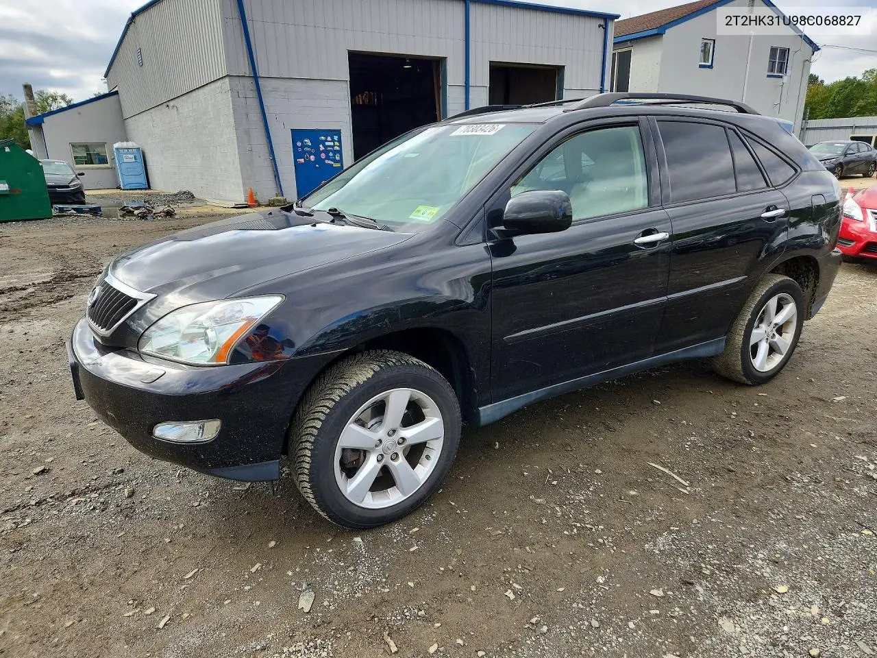LEXUS RX 2008, VIN 2T2HK31U98C068827