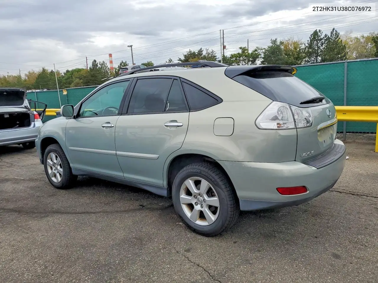 2008 LEXUS RX VIN 2T2HK31U38C076972 — фото 2
