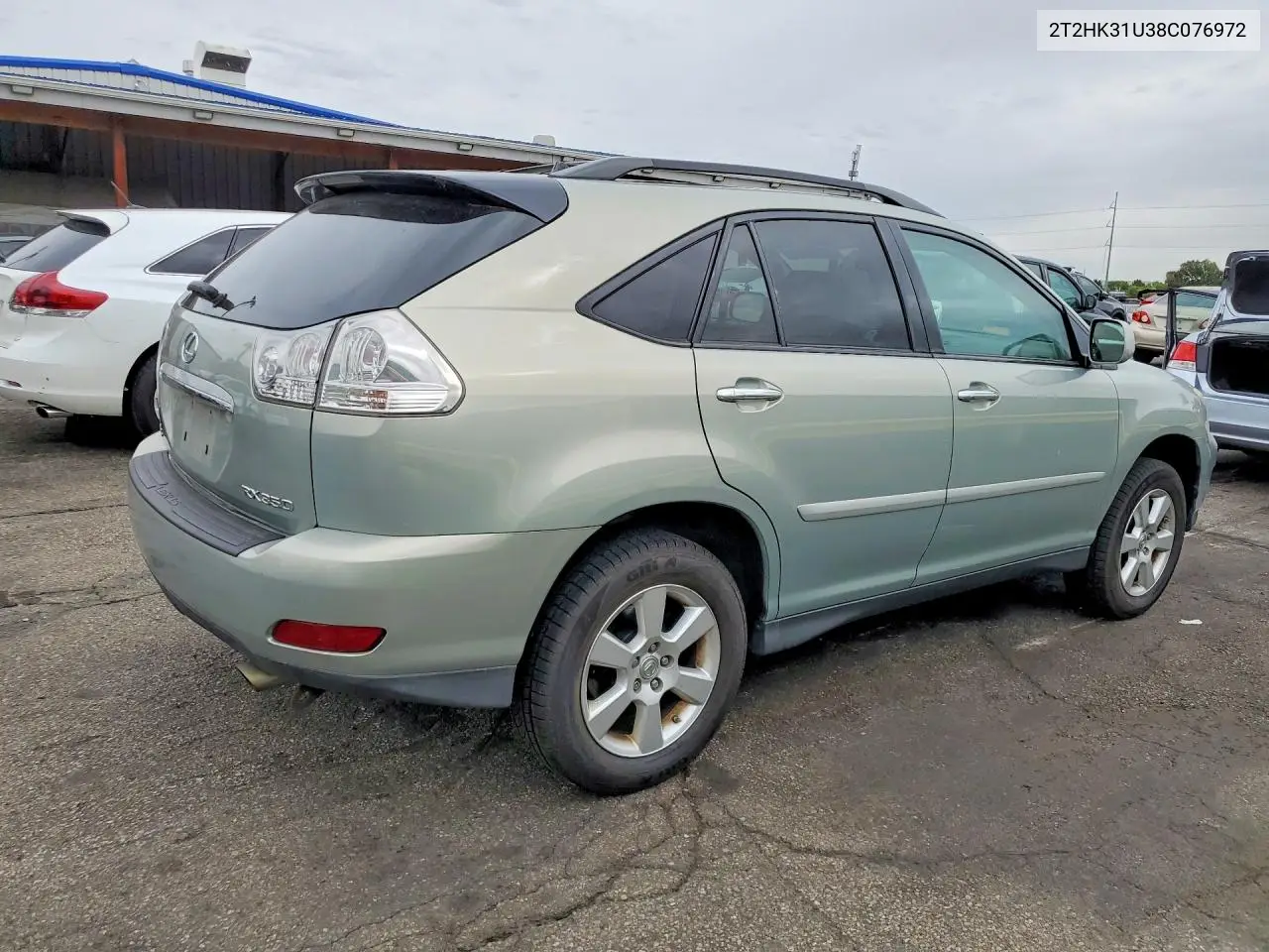 2008 LEXUS RX VIN 2T2HK31U38C076972 — фото 3