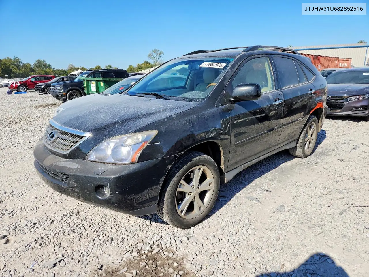 LEXUS RX 2008, VIN JTJHW31U682852516