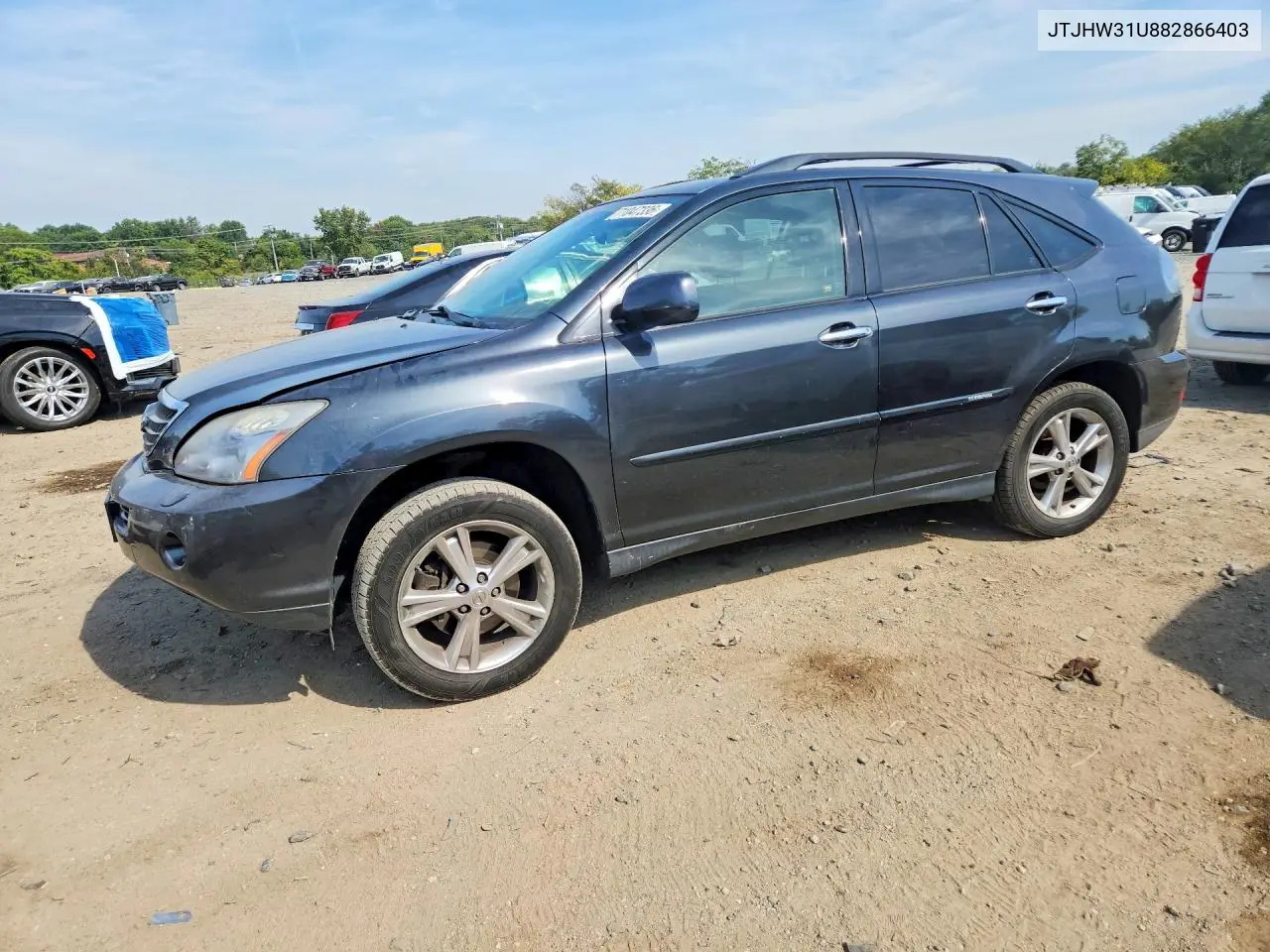 LEXUS RX 2008, VIN JTJHW31U882866403