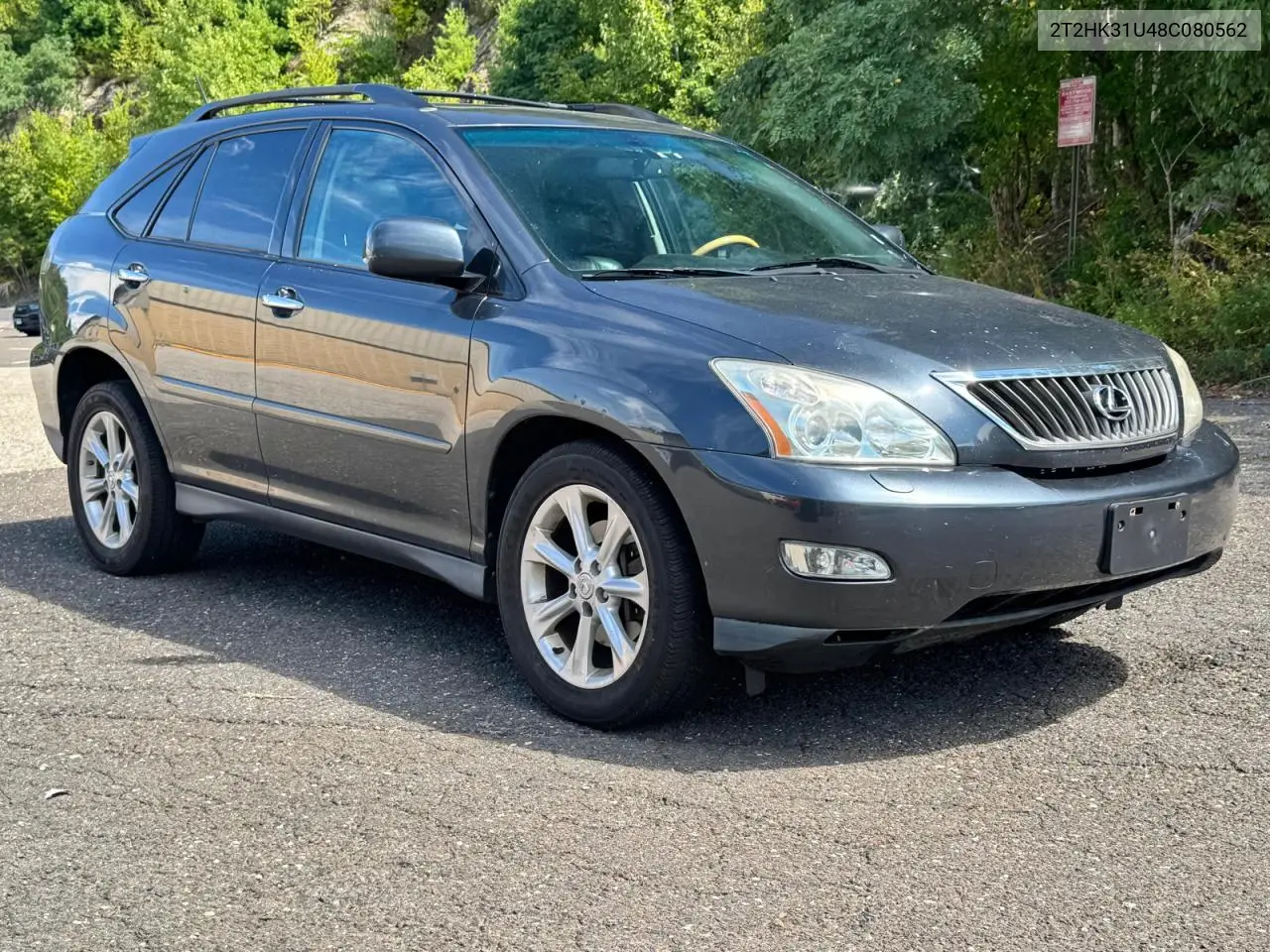 LEXUS RX 2008, VIN 2T2HK31U48C080562