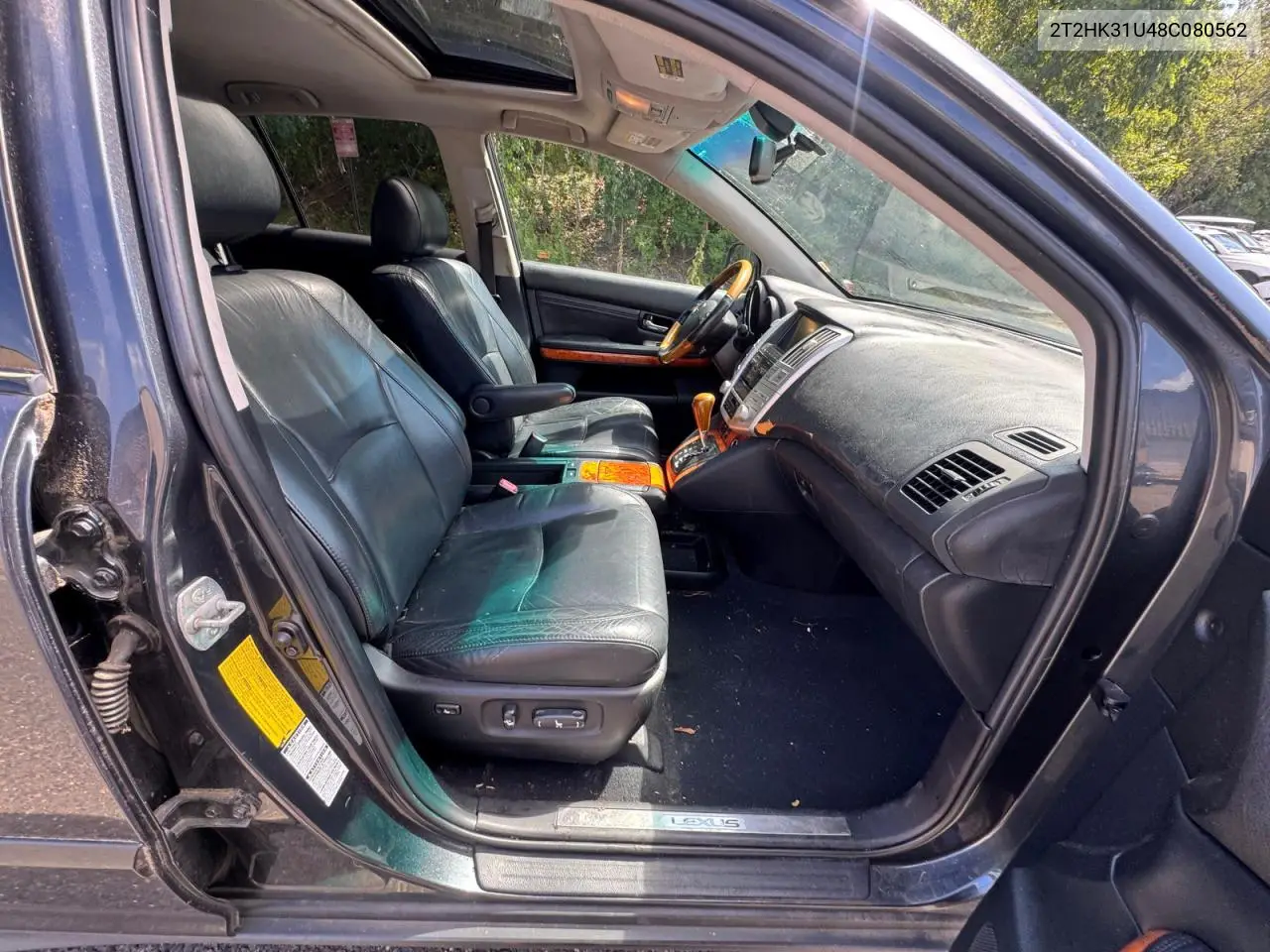 2008 LEXUS RX VIN 2T2HK31U48C080562 — фото 5