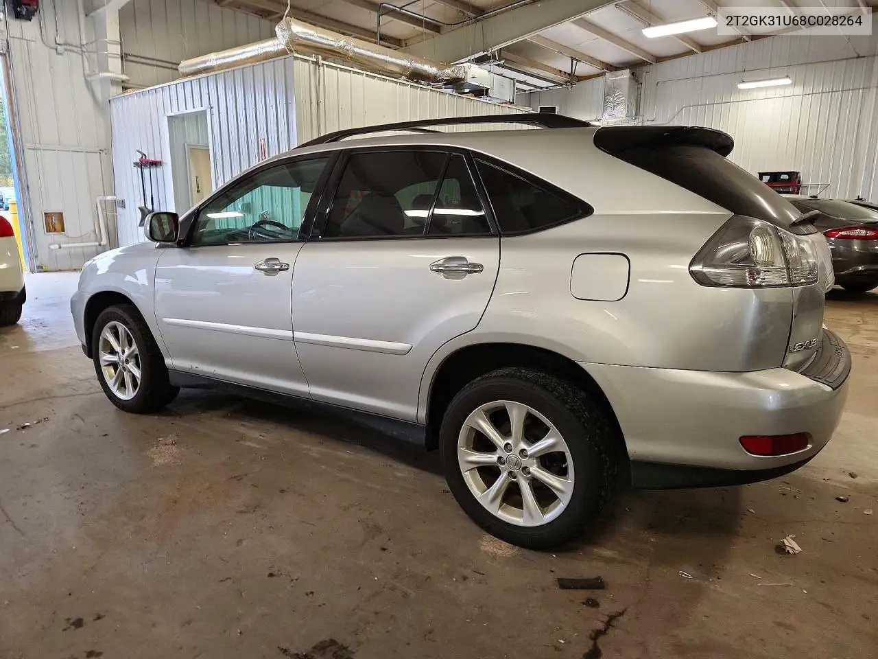 2008 LEXUS RX VIN 2T2GK31U68C028264 — фото 2