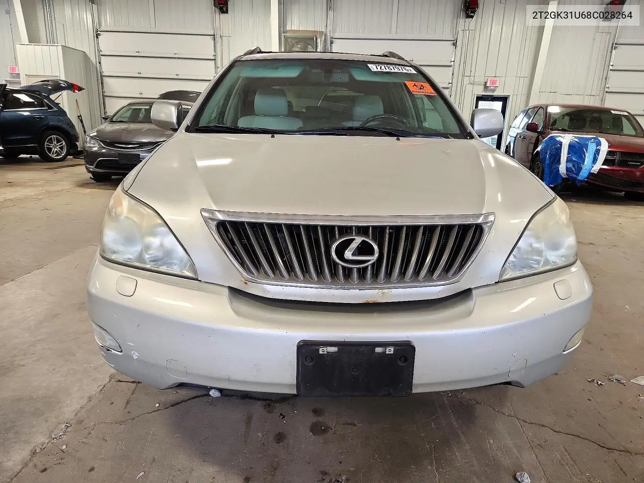 2008 LEXUS RX VIN 2T2GK31U68C028264 — фото 5
