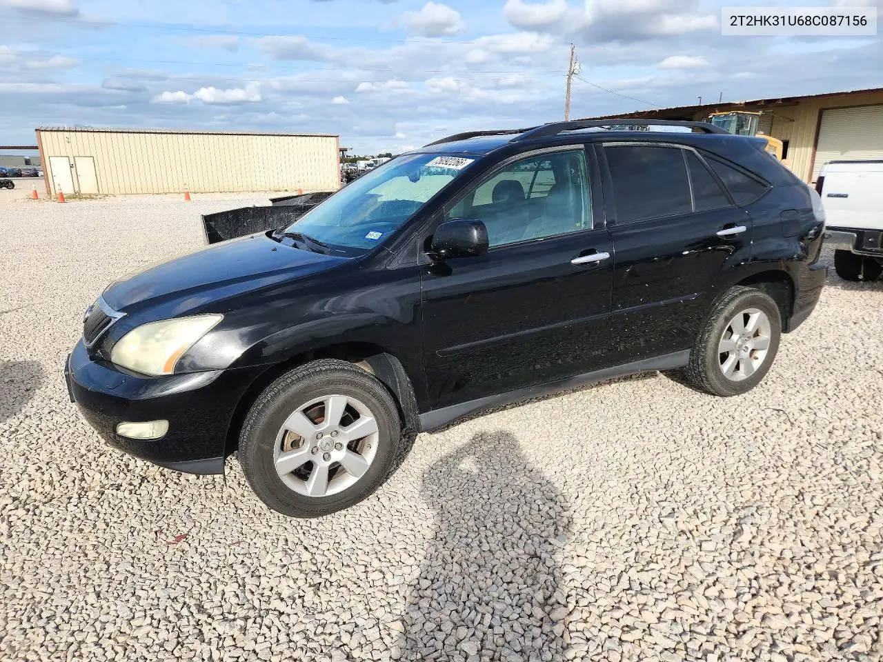 LEXUS RX 2008, VIN 2T2HK31U68C087156