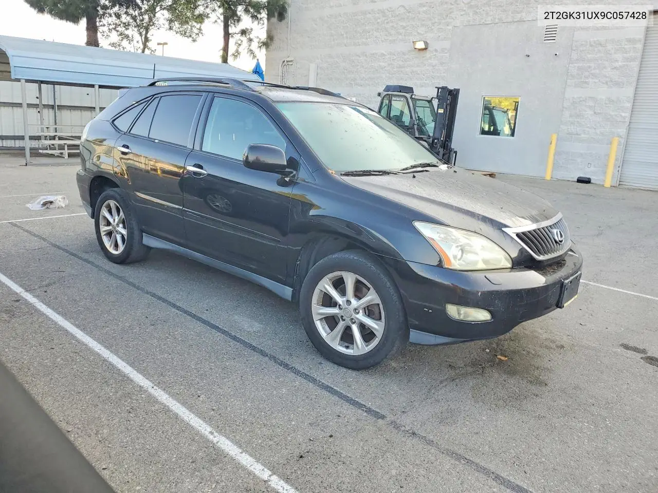 2009 LEXUS RX VIN 2T2GK31UX9C057428 — фото 4