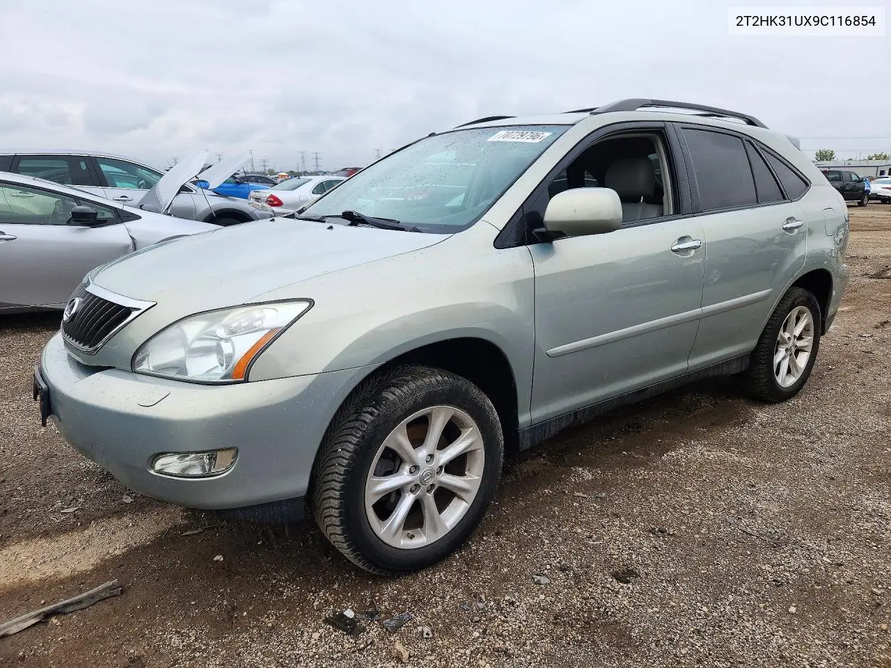 LEXUS RX 2009, VIN 2T2HK31UX9C116854
