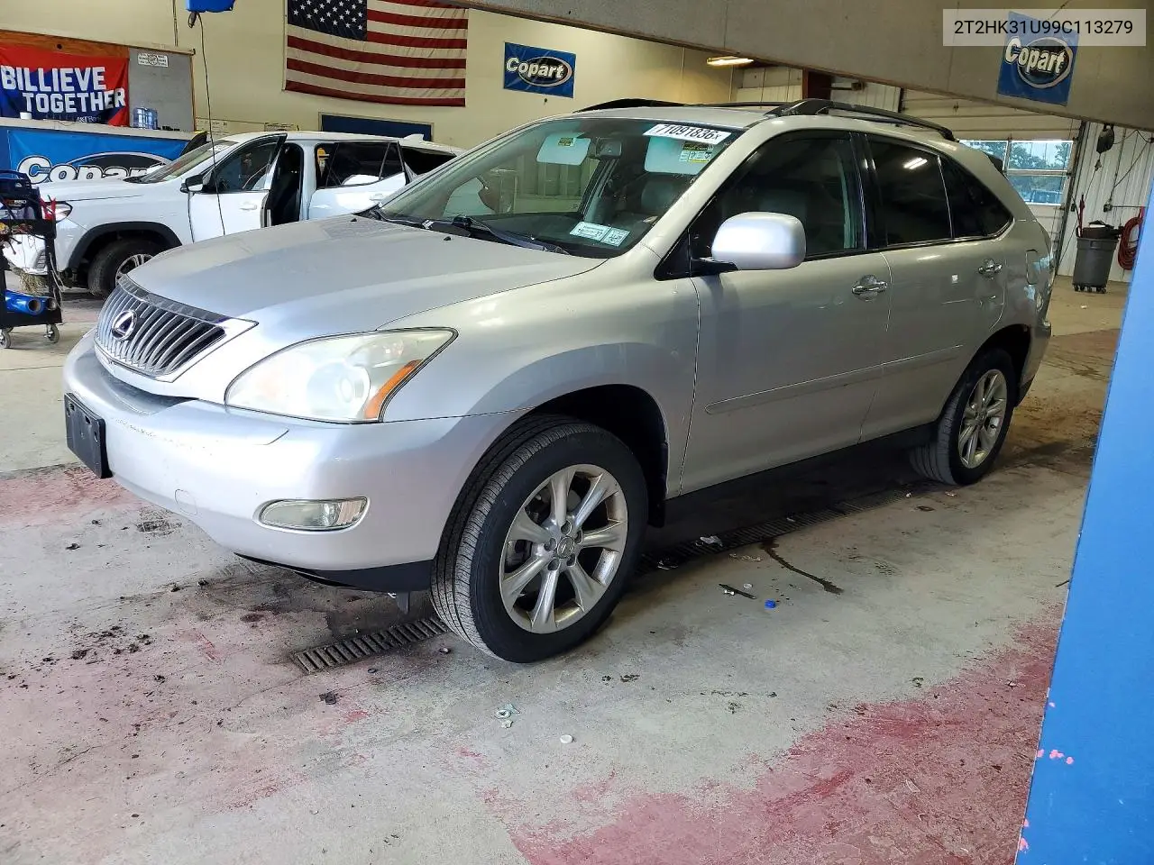 LEXUS RX 2009, VIN 2T2HK31U99C113279