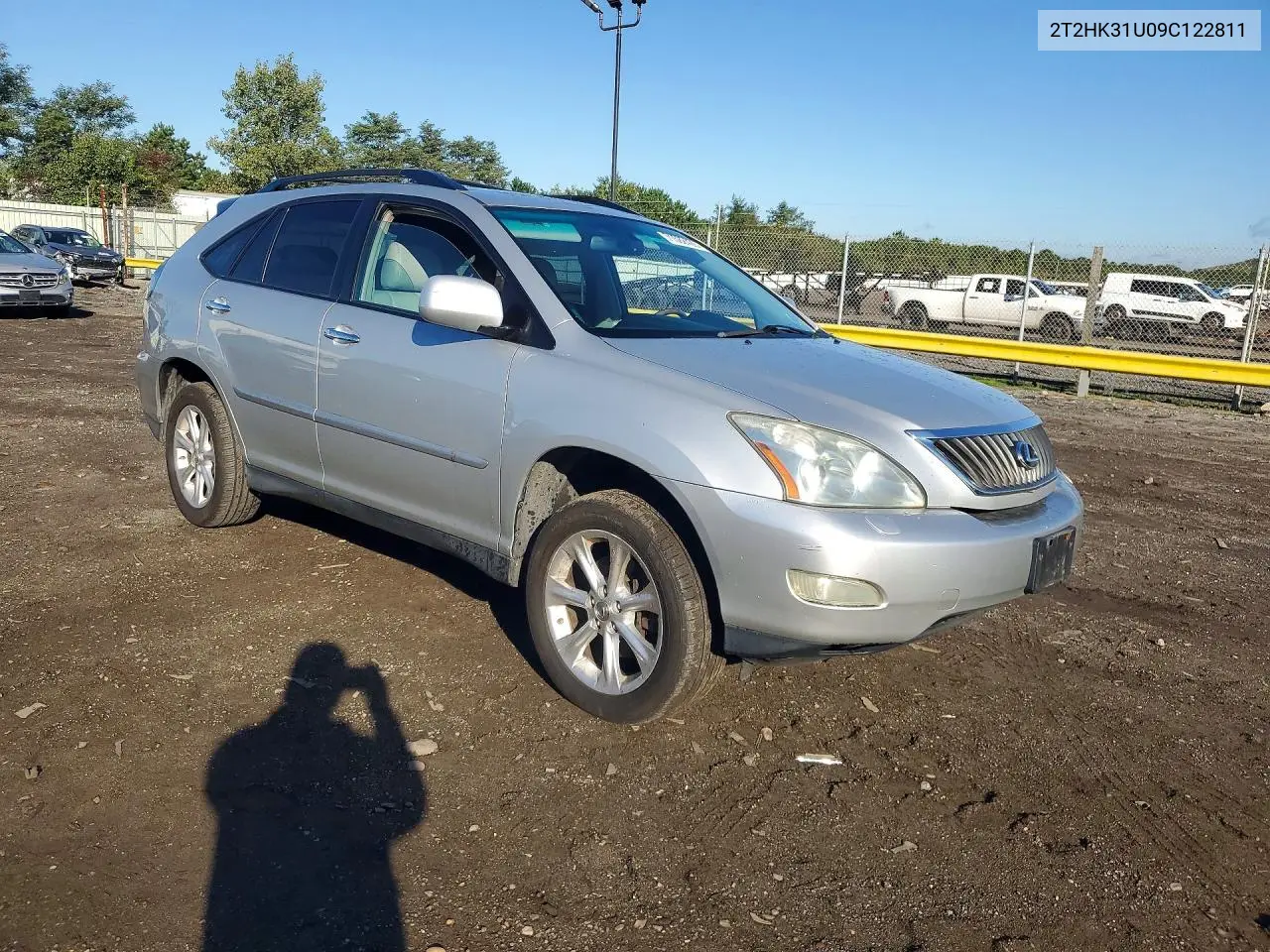 2009 LEXUS RX VIN 2T2HK31U09C122811 — фото 4