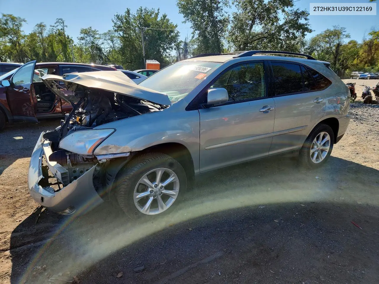 LEXUS RX 2009, VIN 2T2HK31U39C122169