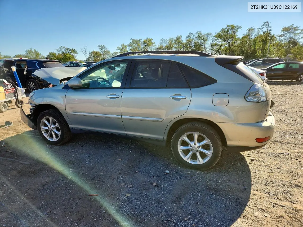 2009 LEXUS RX VIN 2T2HK31U39C122169 — фото 2