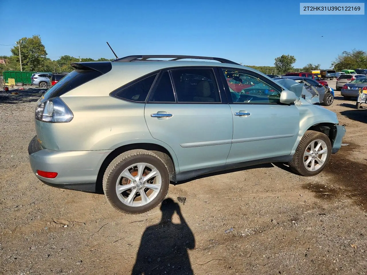 2009 LEXUS RX VIN 2T2HK31U39C122169 — фото 3
