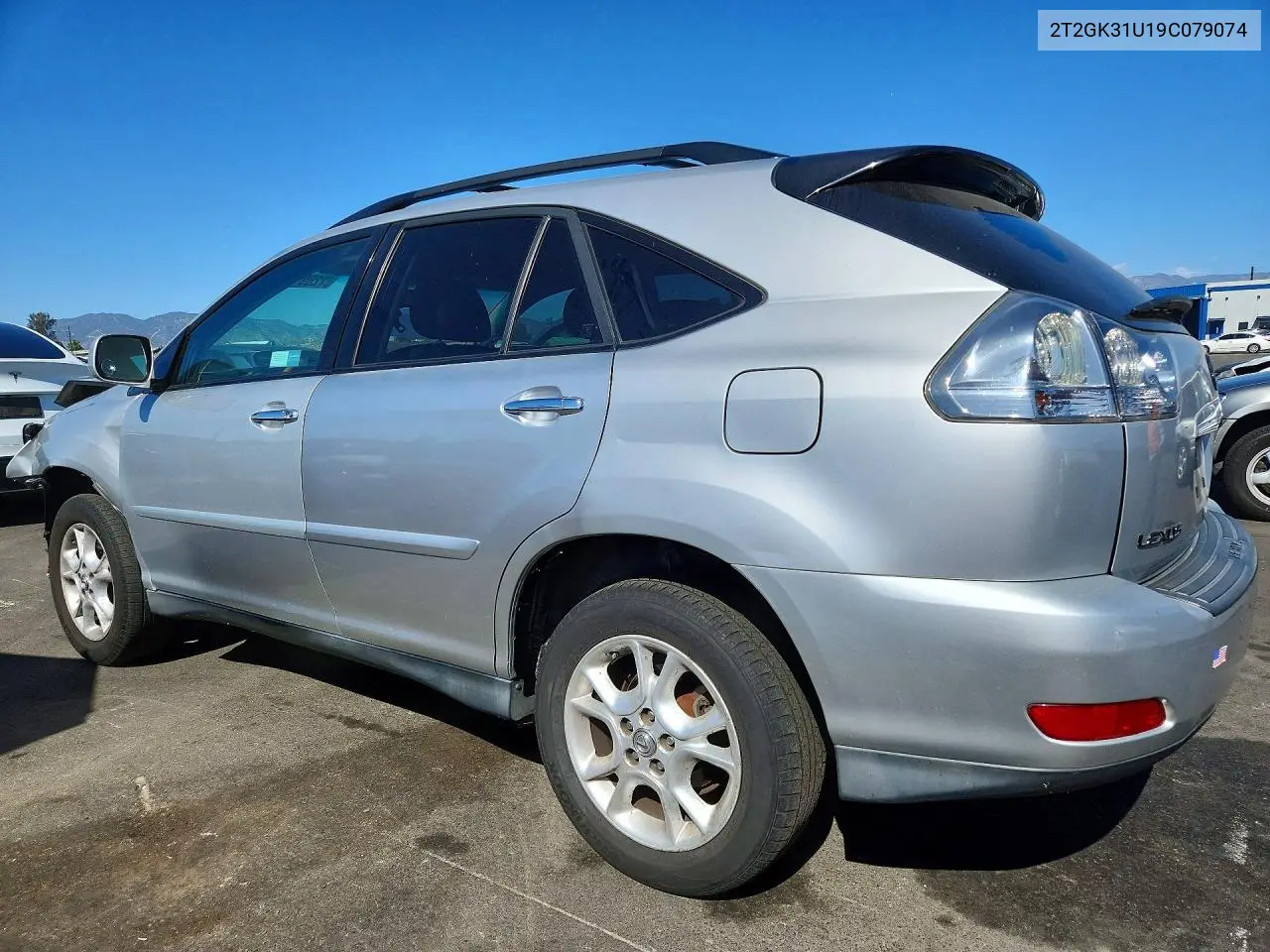 2009 LEXUS RX VIN 2T2GK31U19C079074 — фото 2