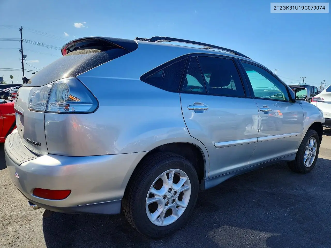 2009 LEXUS RX VIN 2T2GK31U19C079074 — фото 3