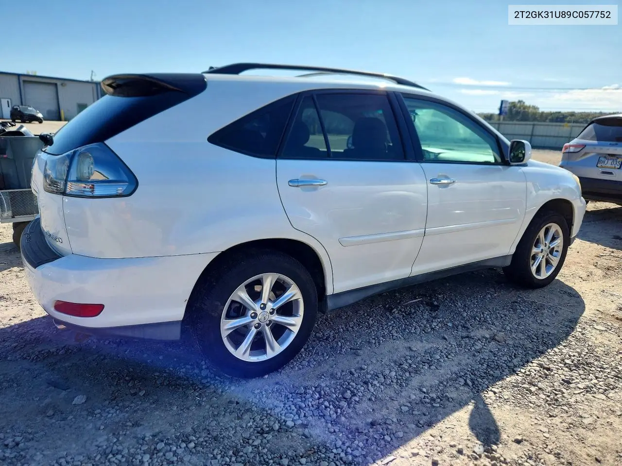 2009 LEXUS RX VIN 2T2GK31U89C057752 — фото 3
