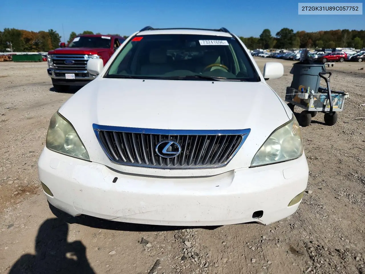 2009 LEXUS RX VIN 2T2GK31U89C057752 — фото 5
