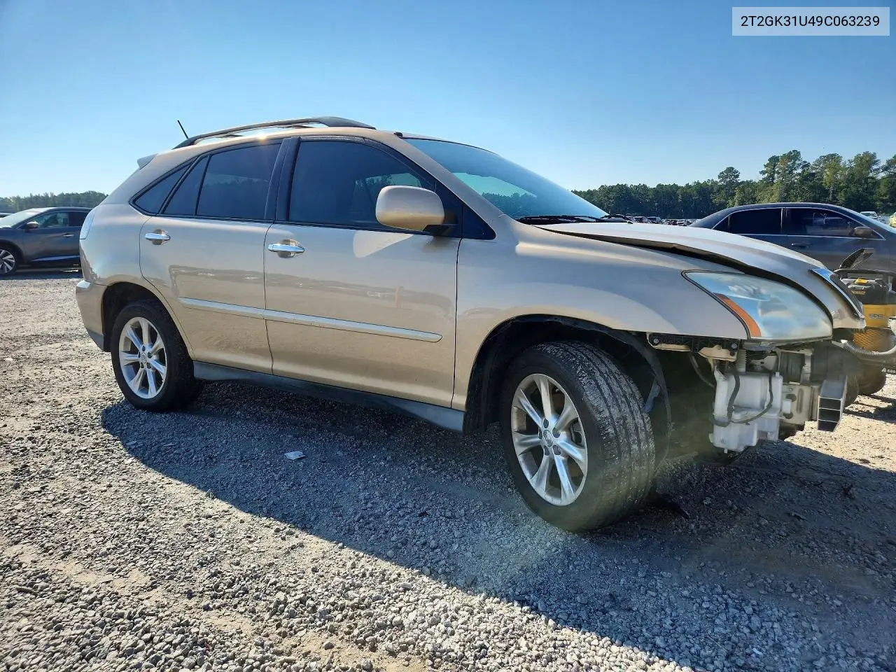 2009 LEXUS RX VIN 2T2GK31U49C063239 — фото 4