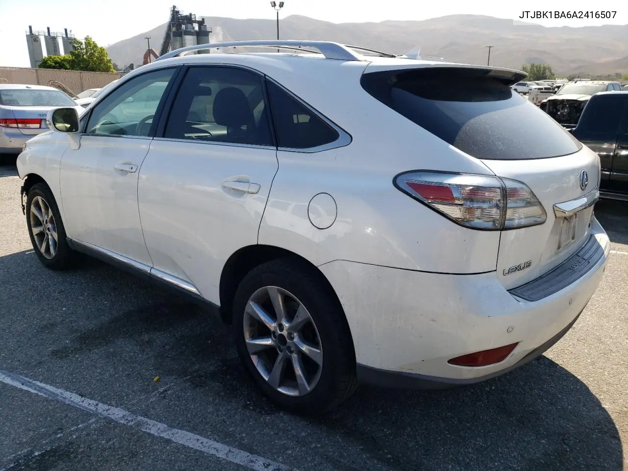 2010 LEXUS RX VIN JTJBK1BA6A2416507 — фото 2
