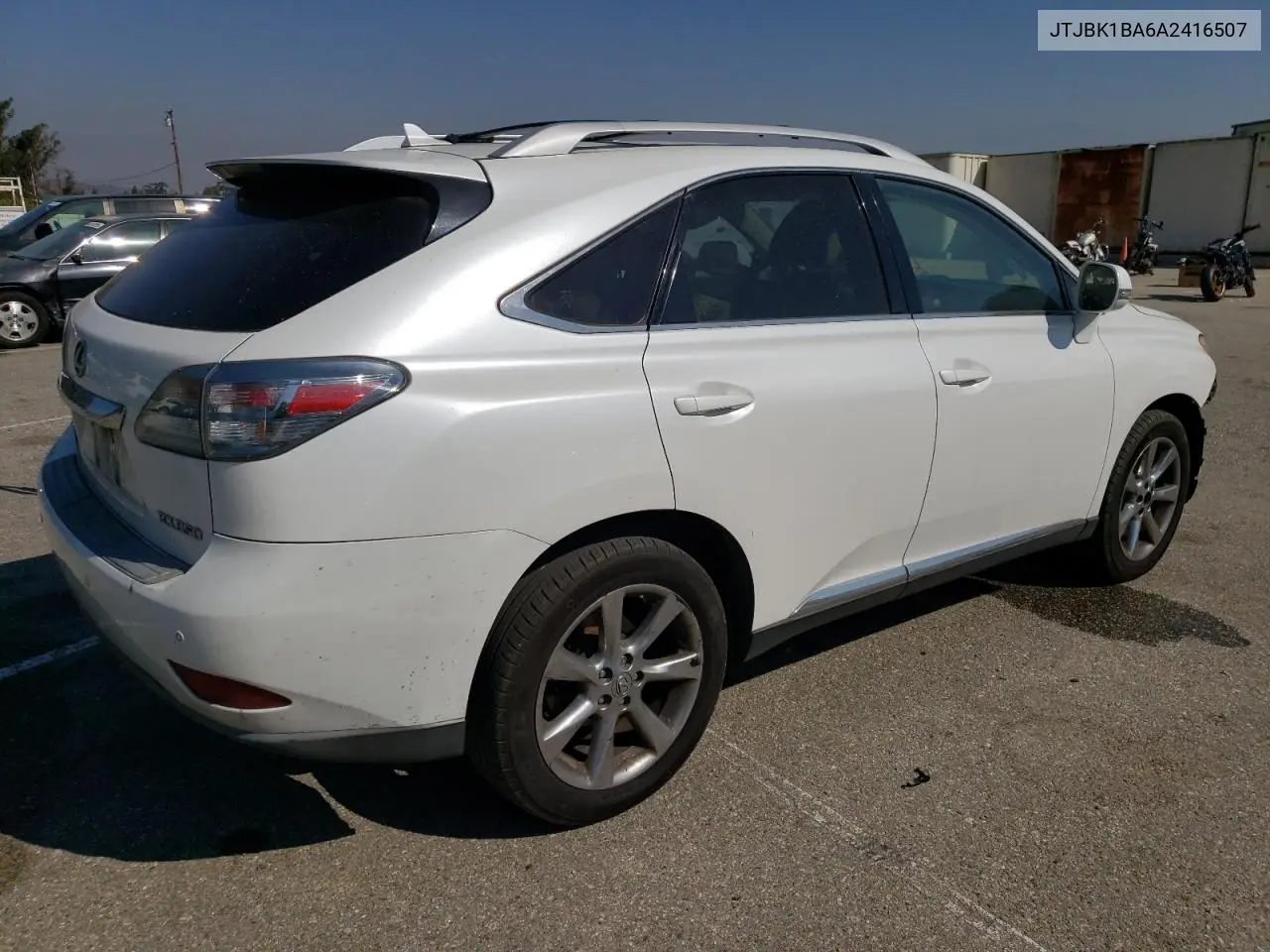 2010 LEXUS RX VIN JTJBK1BA6A2416507 — фото 3