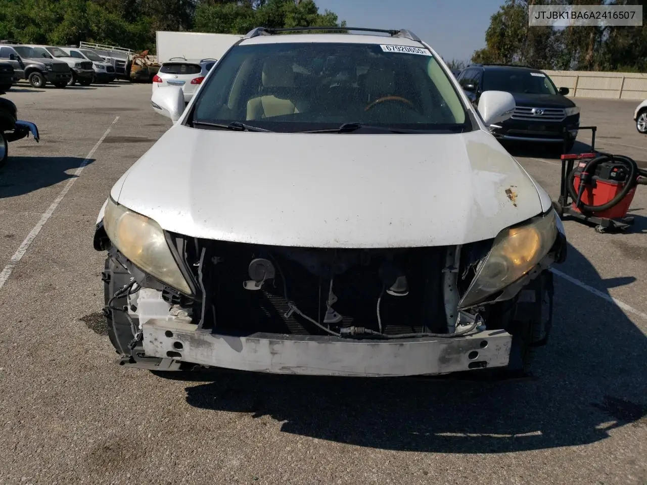 2010 LEXUS RX VIN JTJBK1BA6A2416507 — фото 5