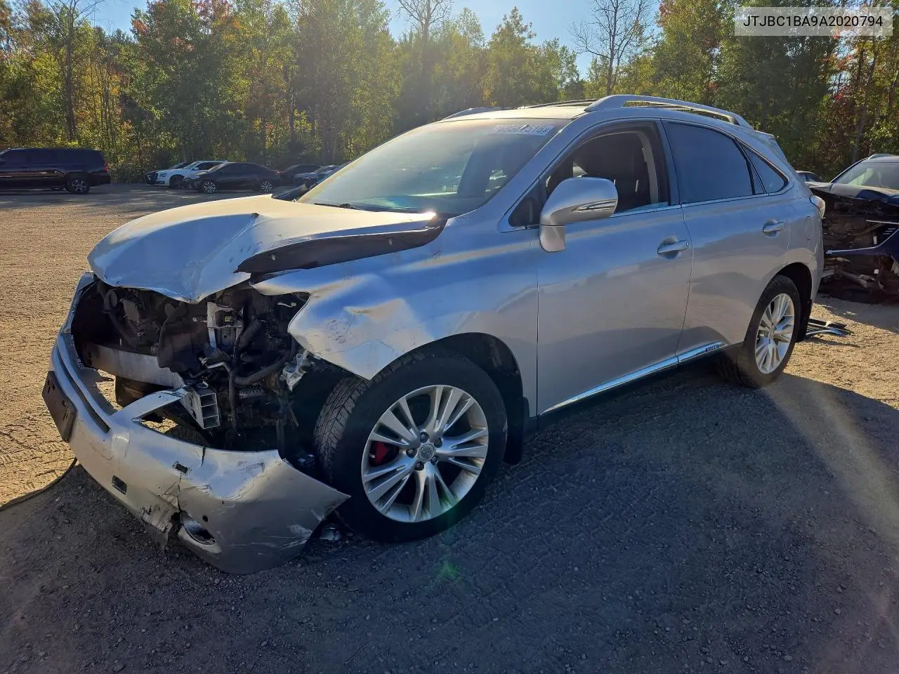 LEXUS RX 2010, VIN JTJBC1BA9A2020794