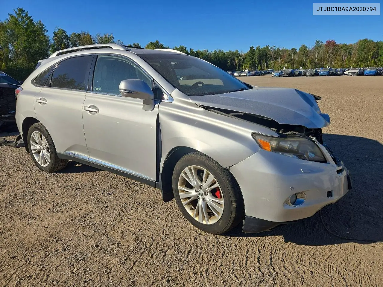 2010 LEXUS RX VIN JTJBC1BA9A2020794 — фото 4