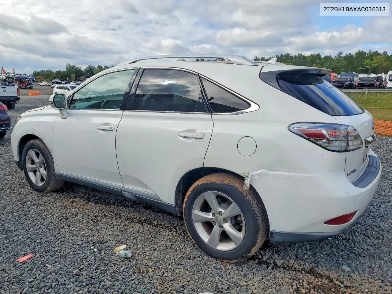 2010 LEXUS RX VIN 2T2BK1BAXAC036313 — фото 2