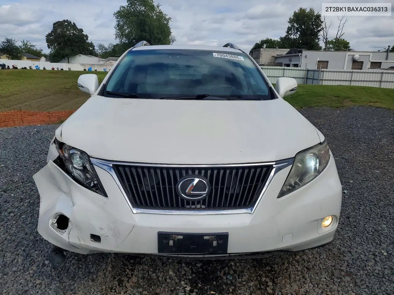 2010 LEXUS RX VIN 2T2BK1BAXAC036313 — фото 5