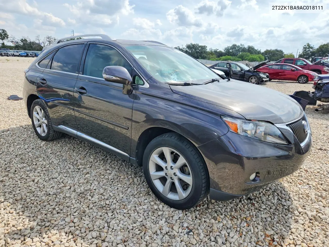 2010 LEXUS RX VIN 2T2ZK1BA9AC018111 — фото 4