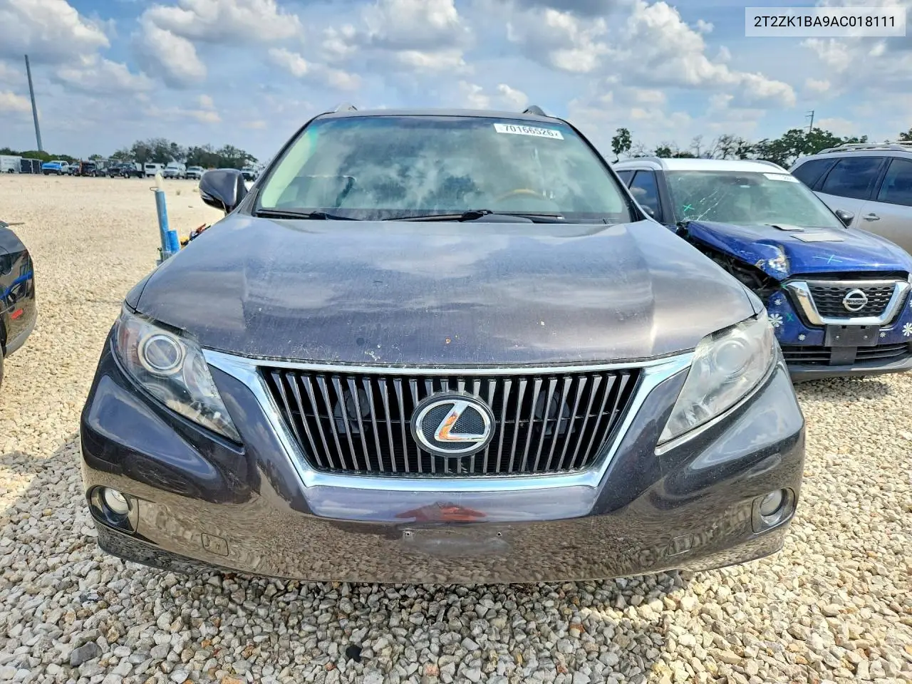 2010 LEXUS RX VIN 2T2ZK1BA9AC018111 — фото 5