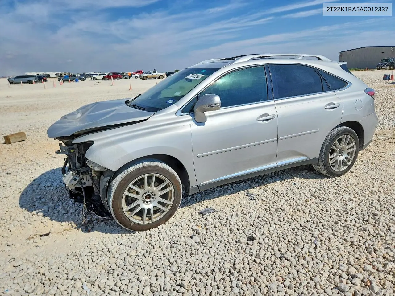 LEXUS RX 2010, VIN 2T2ZK1BA5AC012337