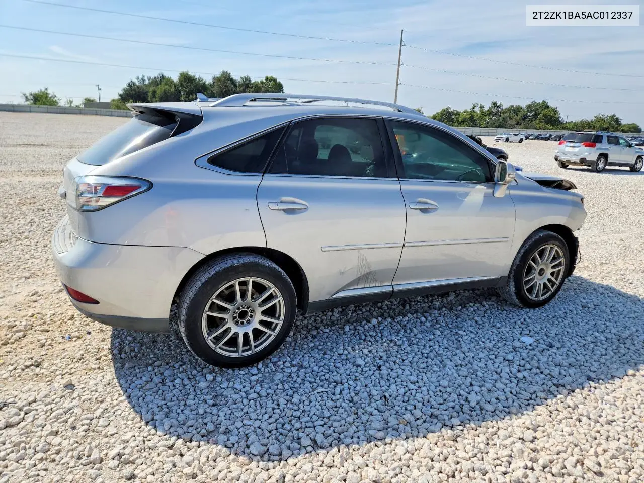 2010 LEXUS RX VIN 2T2ZK1BA5AC012337 — фото 3