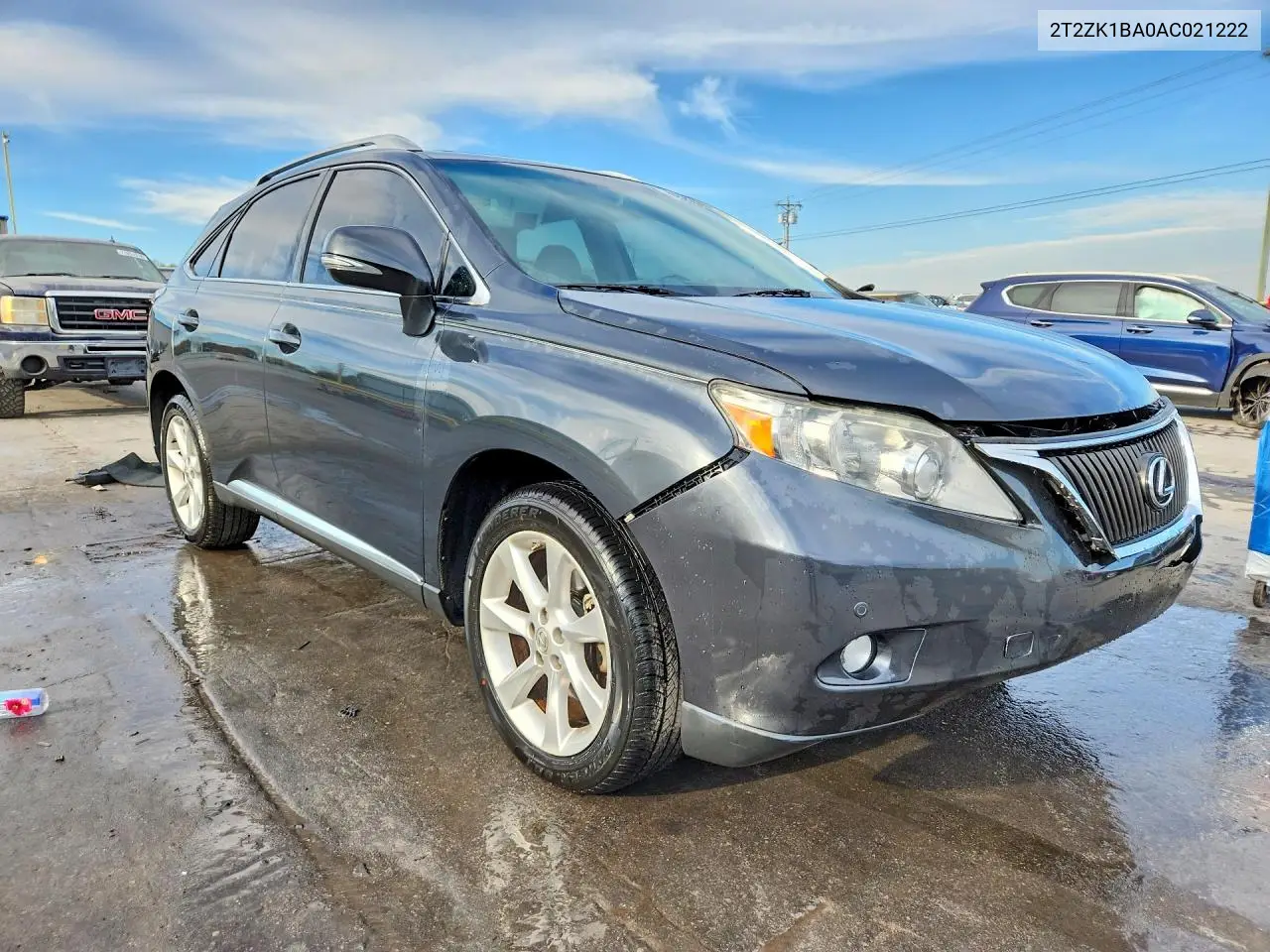 2010 LEXUS RX VIN 2T2ZK1BA0AC021222 — фото 4
