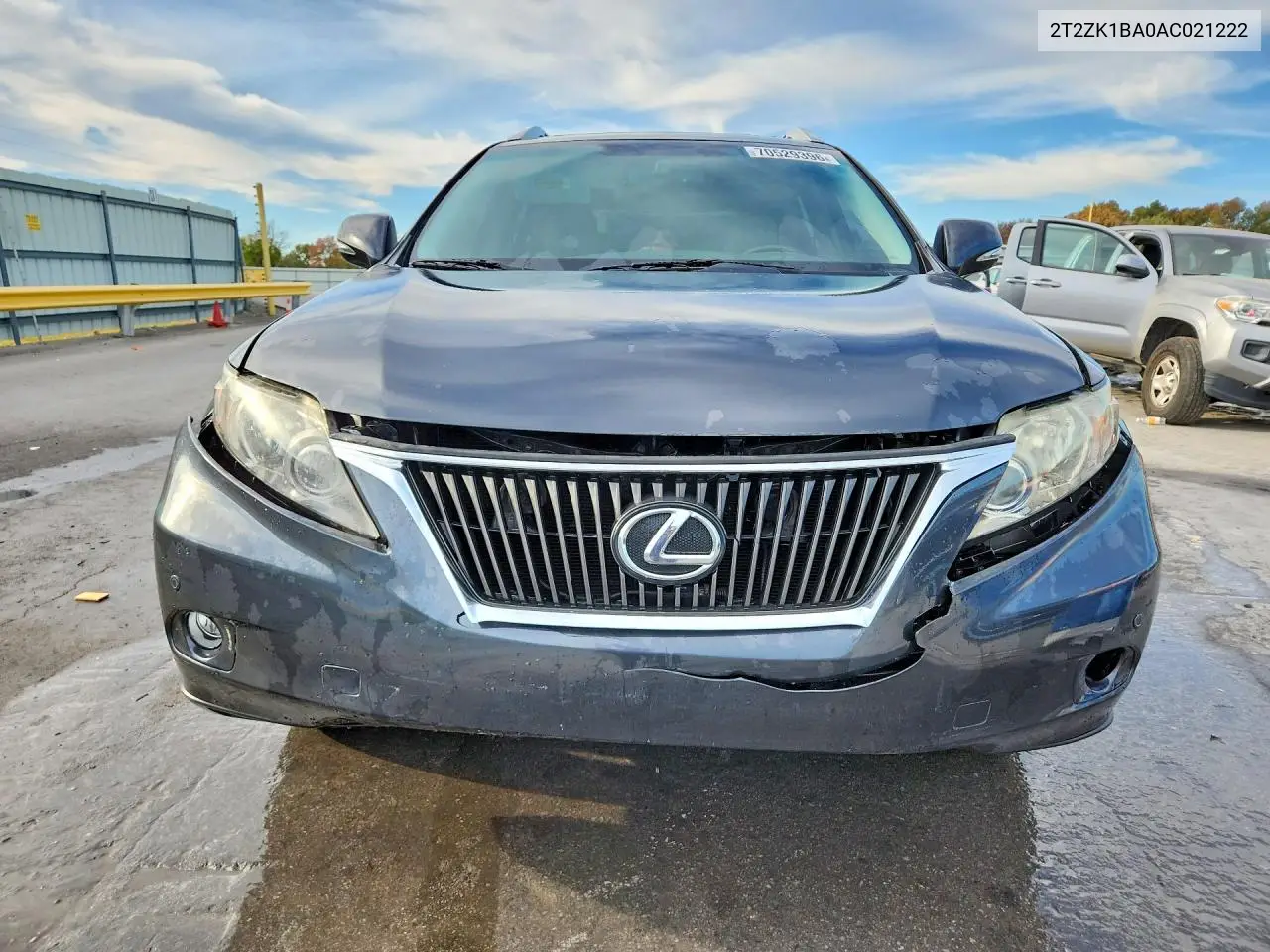 2010 LEXUS RX VIN 2T2ZK1BA0AC021222 — фото 5