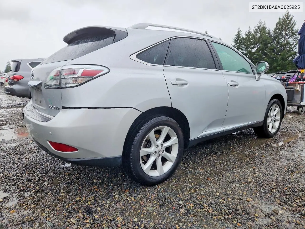 2010 LEXUS RX VIN 2T2BK1BA8AC025925 — фото 3
