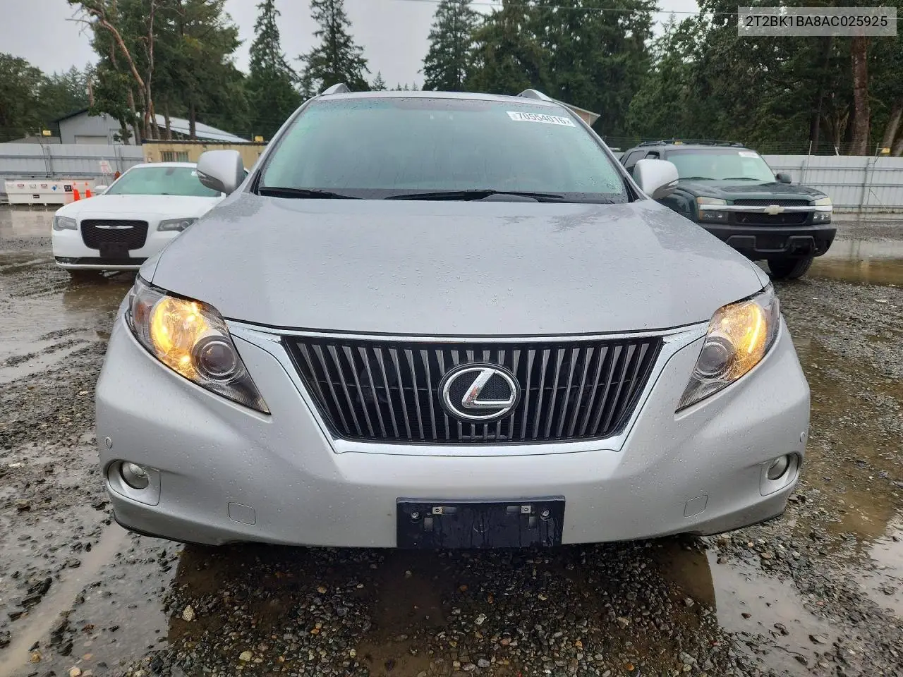 2010 LEXUS RX VIN 2T2BK1BA8AC025925 — фото 5