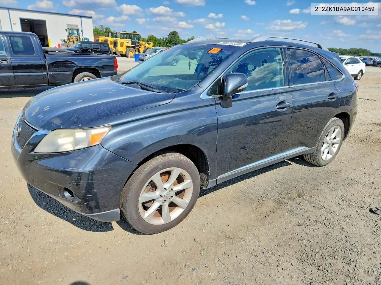 LEXUS RX 2010, VIN 2T2ZK1BA9AC010459