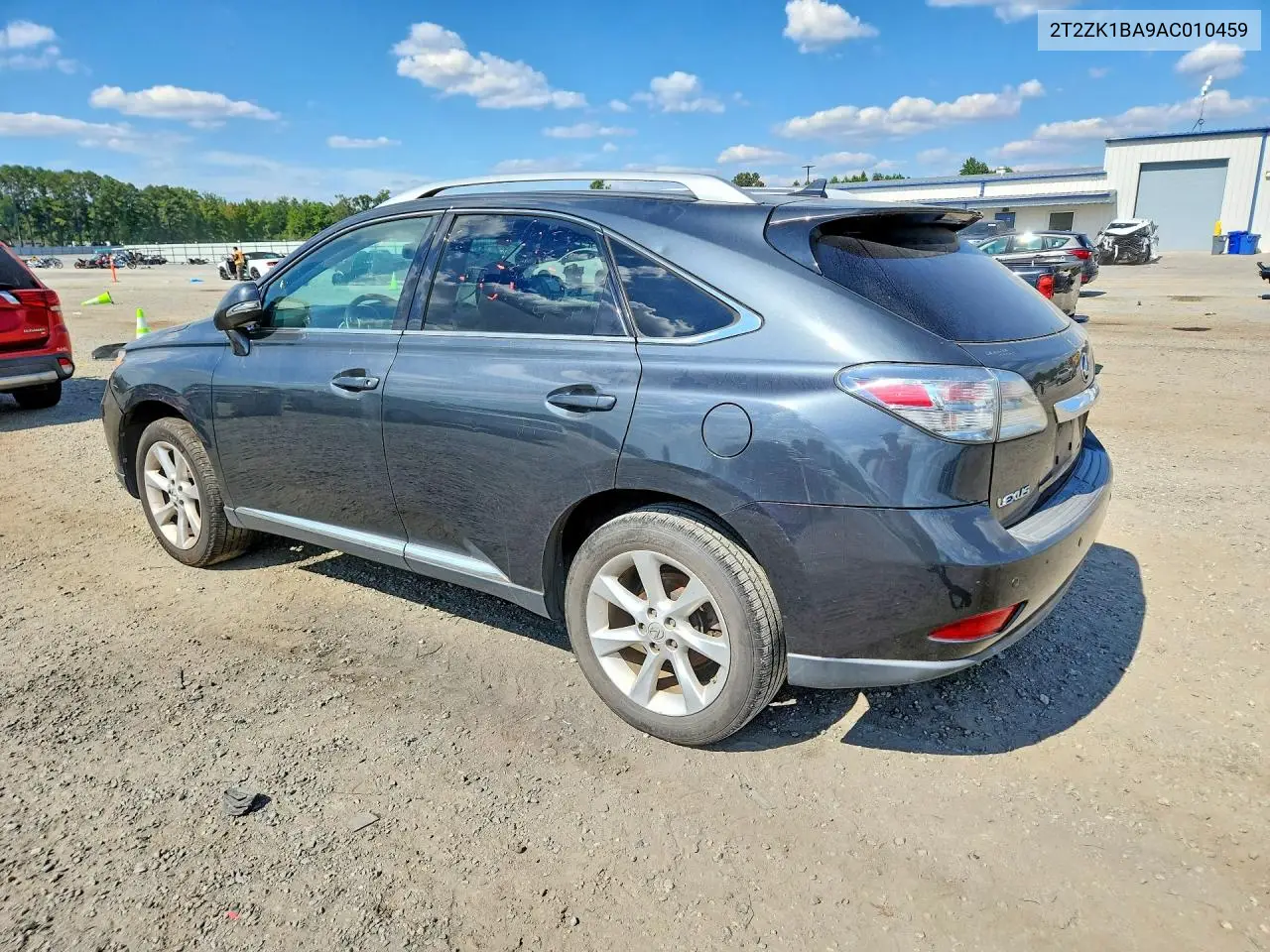 2010 LEXUS RX VIN 2T2ZK1BA9AC010459 — фото 2