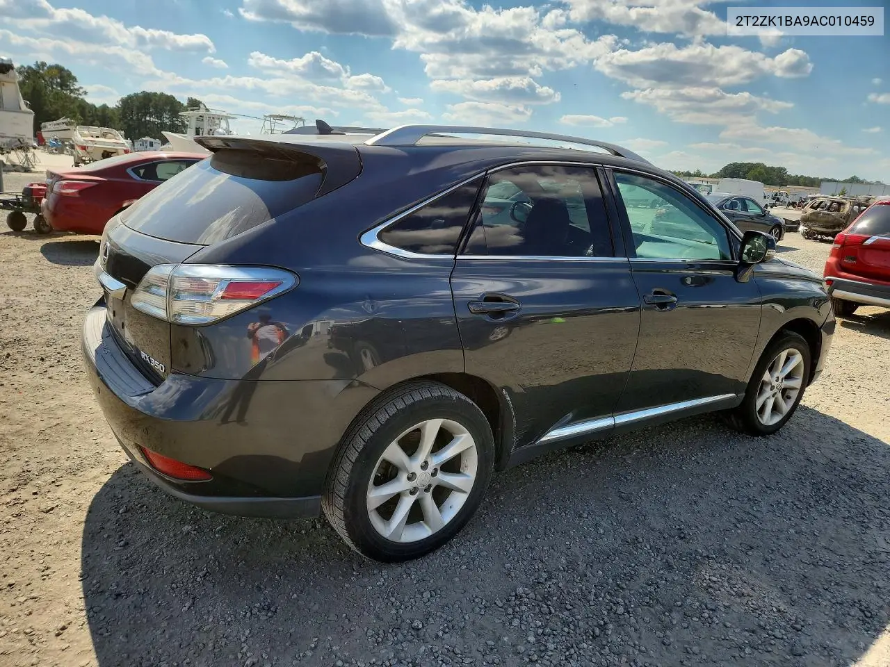 2010 LEXUS RX VIN 2T2ZK1BA9AC010459 — фото 3