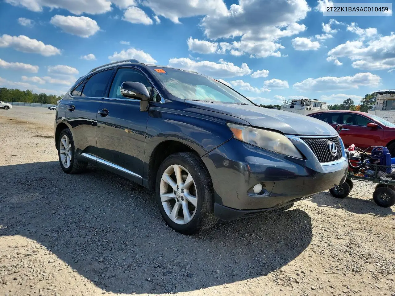 2010 LEXUS RX VIN 2T2ZK1BA9AC010459 — фото 4