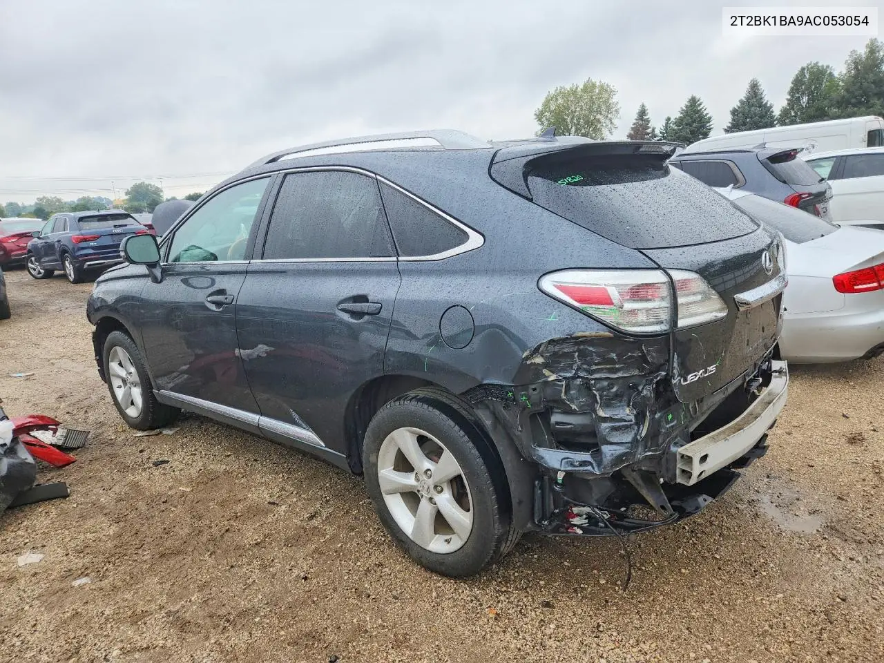 2010 LEXUS RX VIN 2T2BK1BA9AC053054 — фото 2