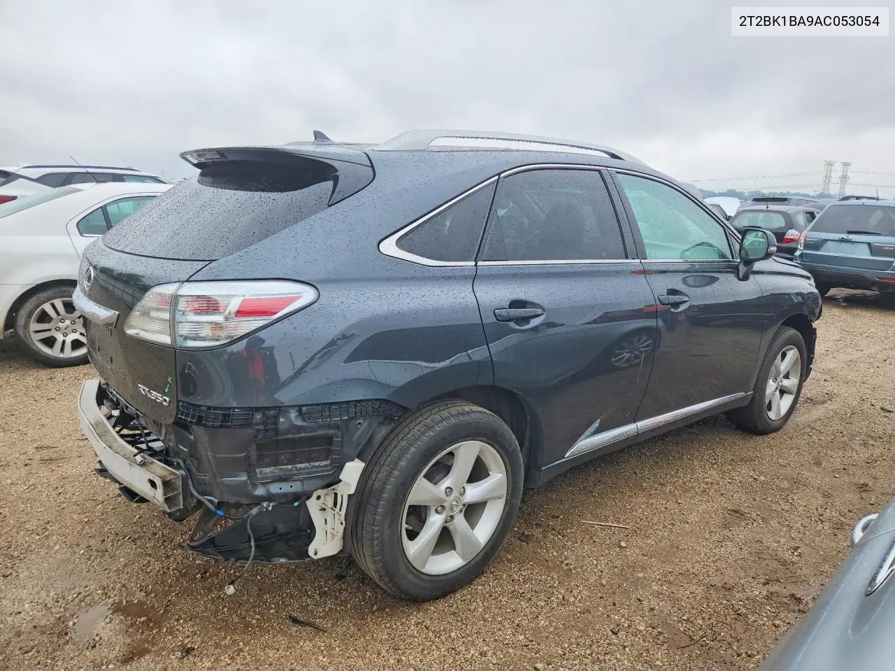 2010 LEXUS RX VIN 2T2BK1BA9AC053054 — фото 3